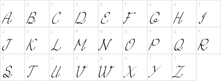 Uppercase characters