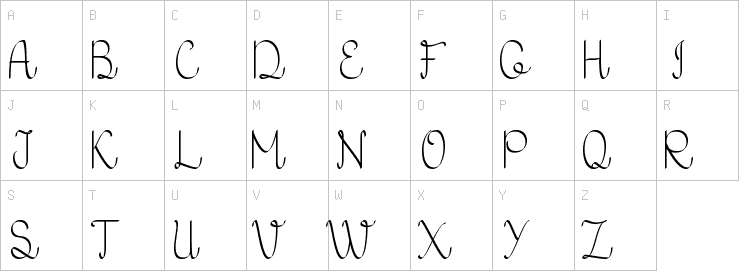 Uppercase characters