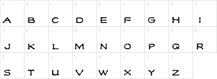 Uppercase characters