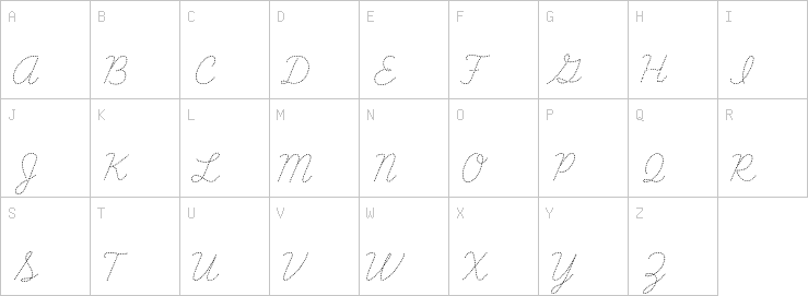 Uppercase characters