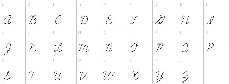 Uppercase characters