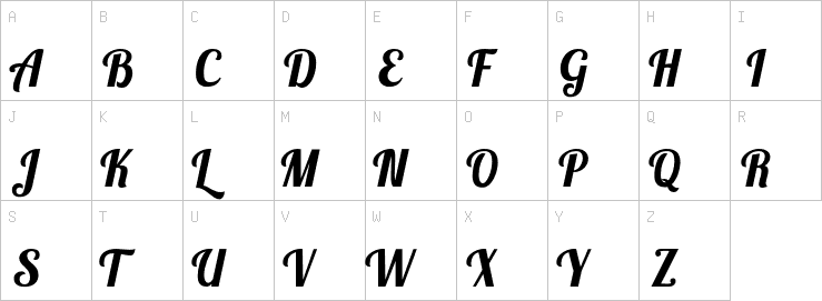 Uppercase characters