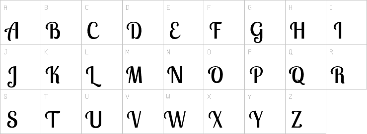 Uppercase characters