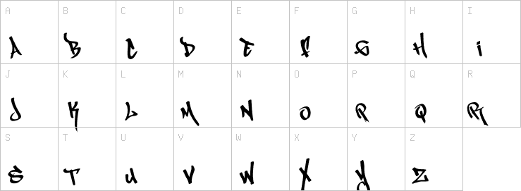 Uppercase characters
