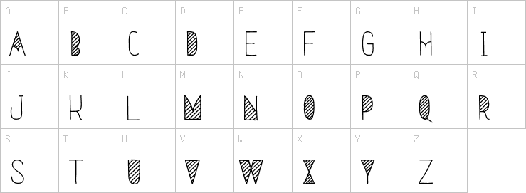 Uppercase characters