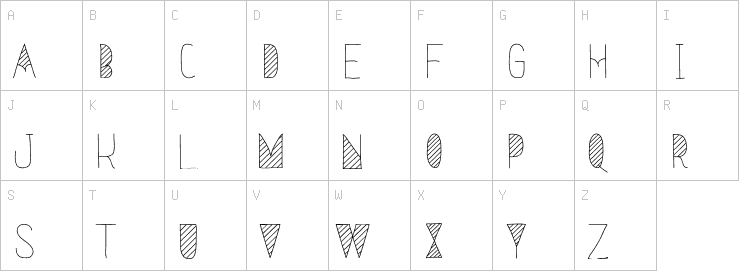 Uppercase characters