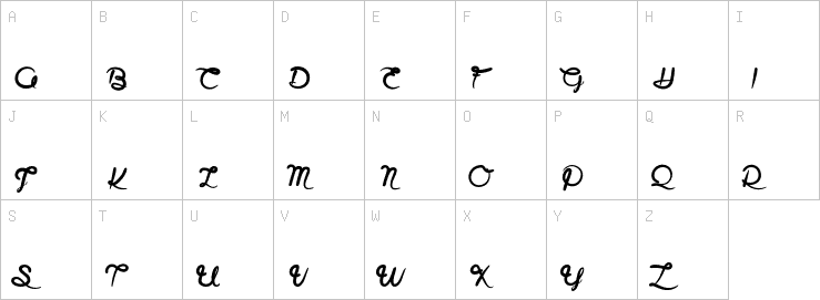 Uppercase characters