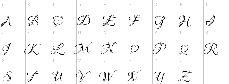 Uppercase characters