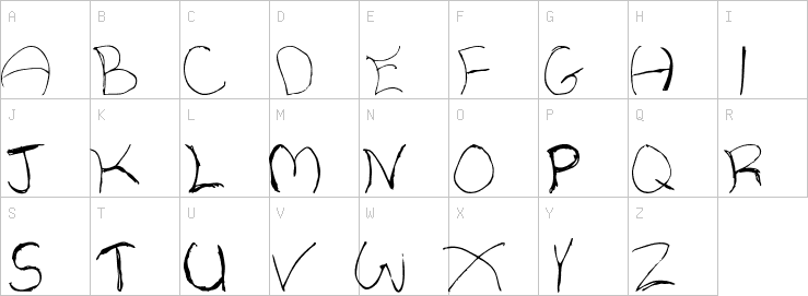 Uppercase characters
