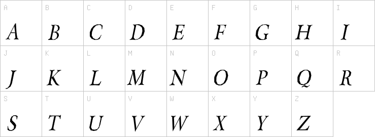 Uppercase characters