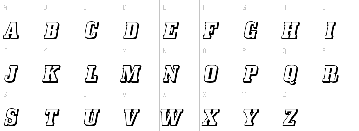 Uppercase characters