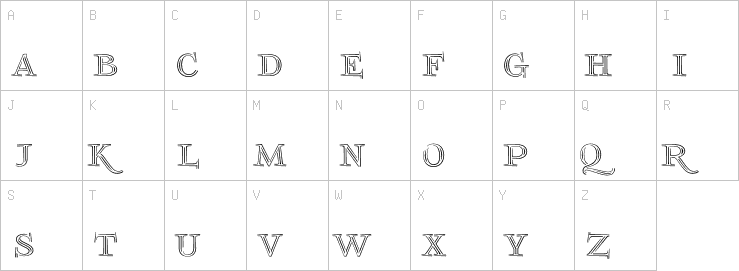 Uppercase characters