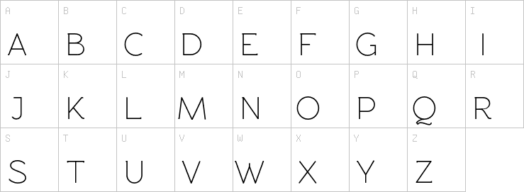 Uppercase characters