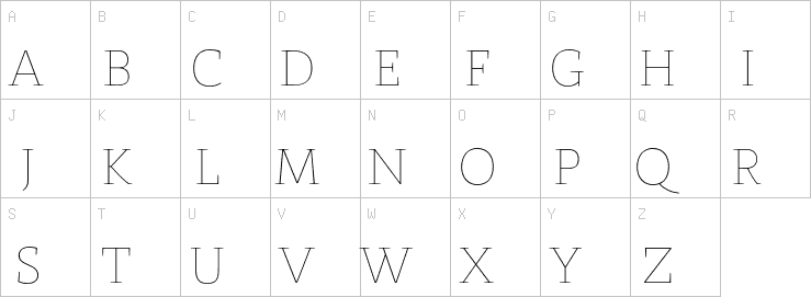 Uppercase characters