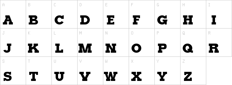 Uppercase characters