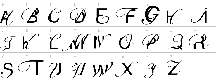 Uppercase characters