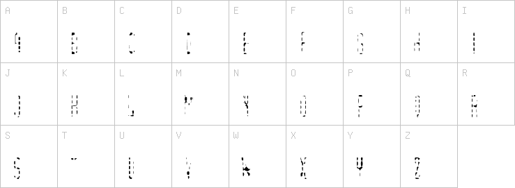 Uppercase characters