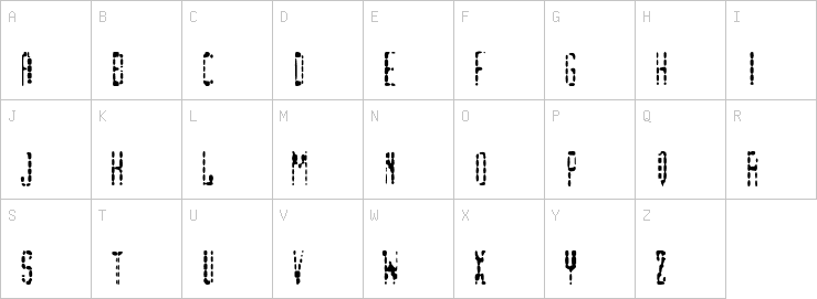 Uppercase characters