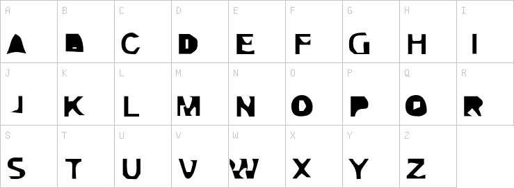 Uppercase characters
