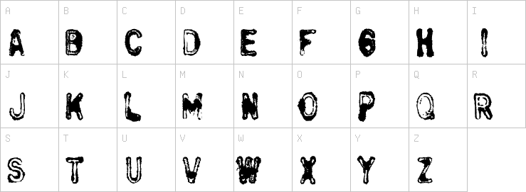 Uppercase characters