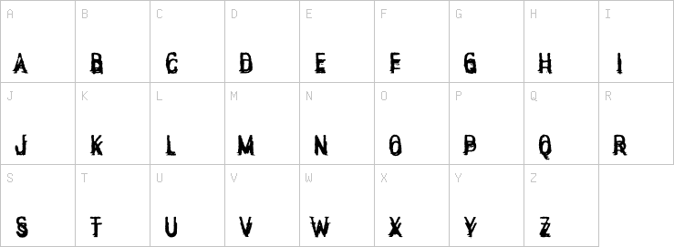 Uppercase characters