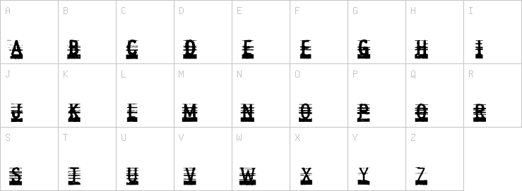 Uppercase characters