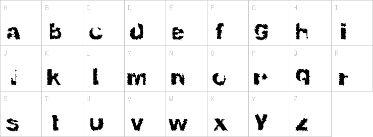 Uppercase characters
