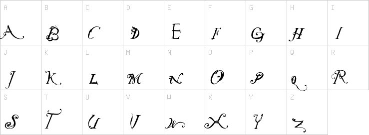 Uppercase characters