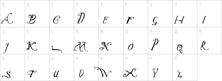 Uppercase characters
