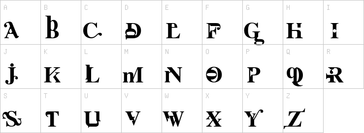 Uppercase characters