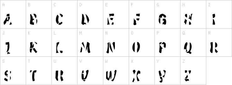 Uppercase characters