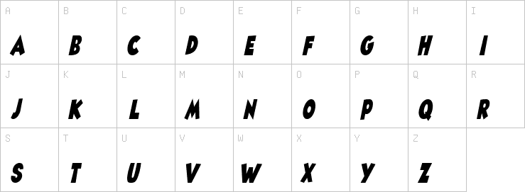 Uppercase characters