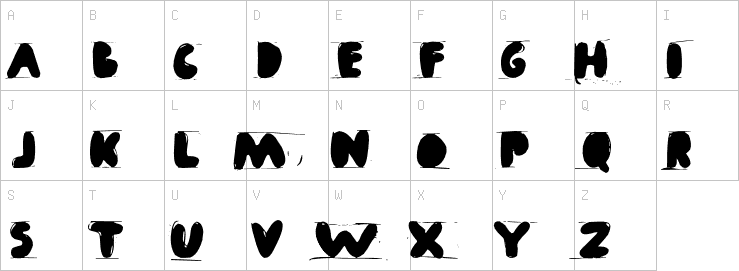 Uppercase characters