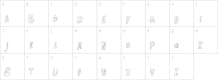 Uppercase characters