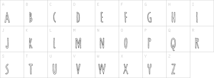 Uppercase characters