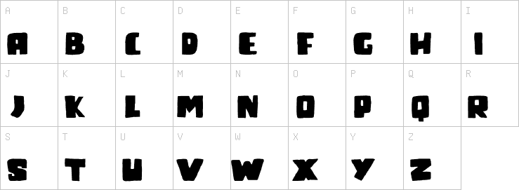 Uppercase characters