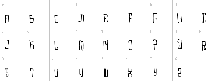 Uppercase characters