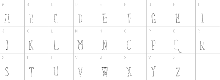Uppercase characters