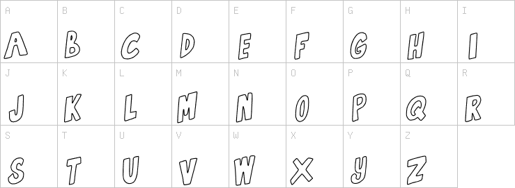 Uppercase characters