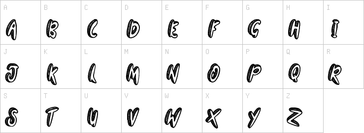 Uppercase characters
