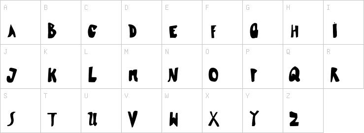 Uppercase characters