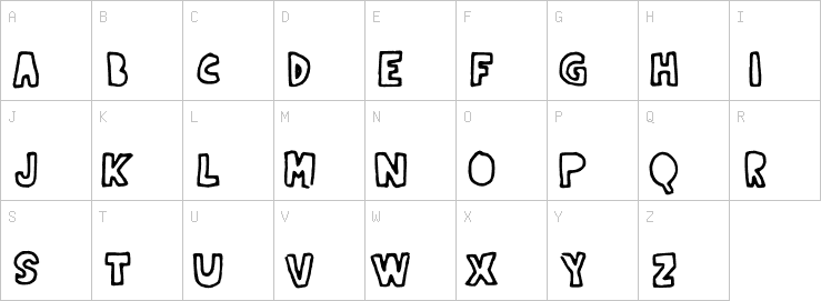 Uppercase characters