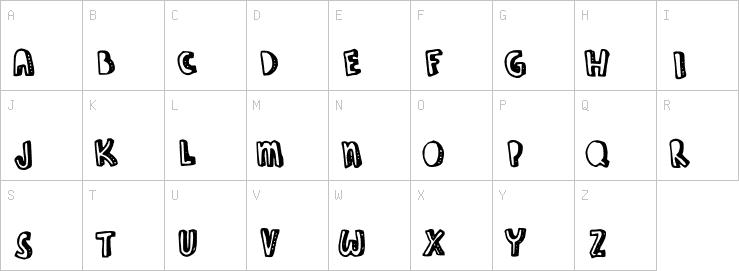Uppercase characters