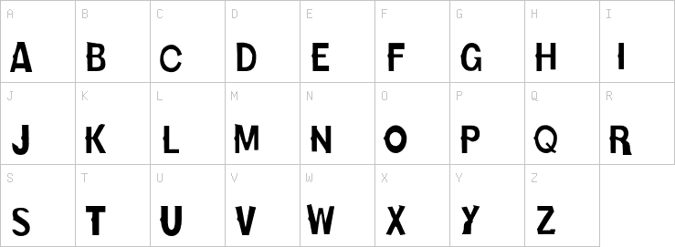 Uppercase characters