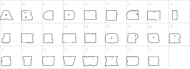 Uppercase characters
