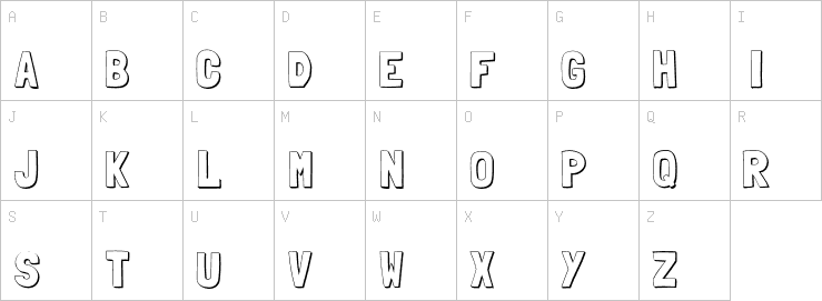 Uppercase characters