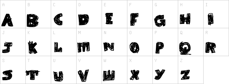 Uppercase characters