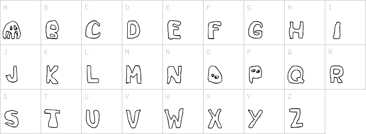 Uppercase characters
