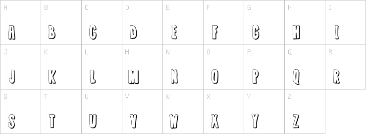 Uppercase characters