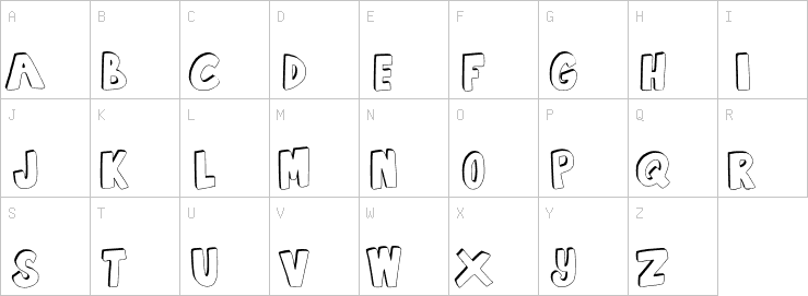 Uppercase characters